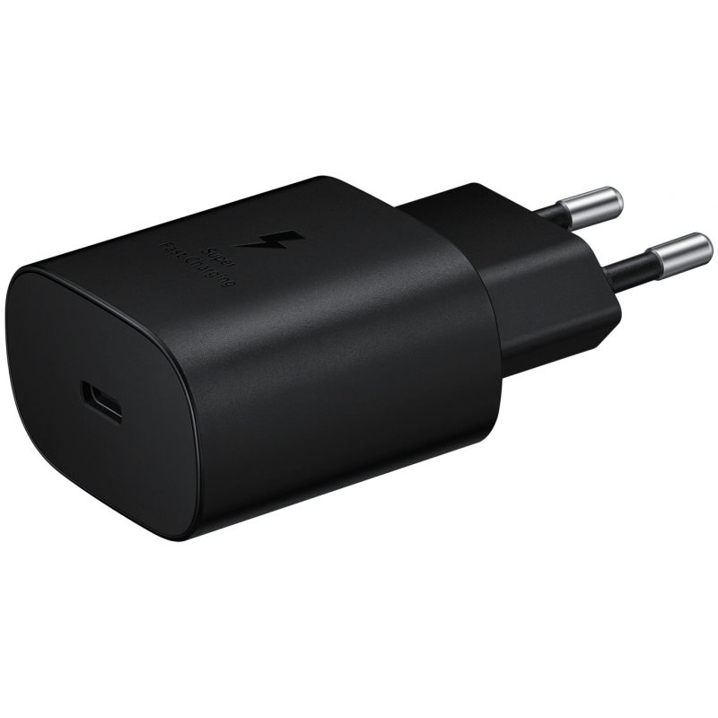 Samsung Super Fast Charging Travel Adapter (25W)  - EP-TA800NBEGEU - GP-PTU021SOABQ - Bulk Original - Black