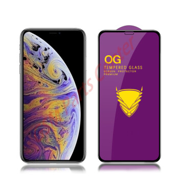 OG iPhone 11/iPhone XR Tempered Glass 3D - 10 Pcs