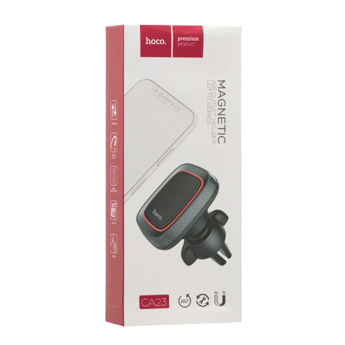 Hoco Magnetic Car Holder Air Outlet - CA23 - Black