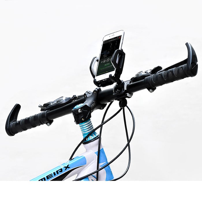Hoco Universal Bicycle Smartphone Holder Mount Cradle - CA14 - White/Gray
