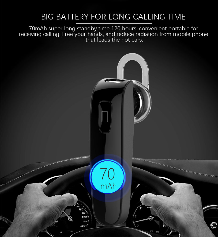 Fshang Bluetooth Handsfree - L3 - White