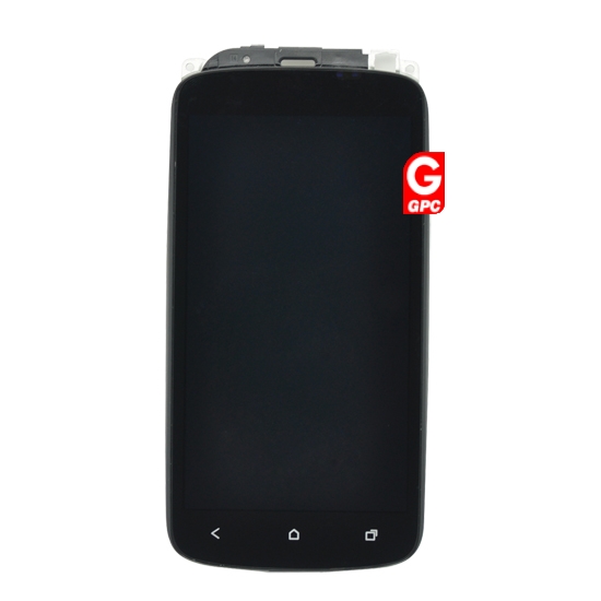 HTC One S LCD Display + Touchscreen + Frame Z520e - AMS429QC14 Black