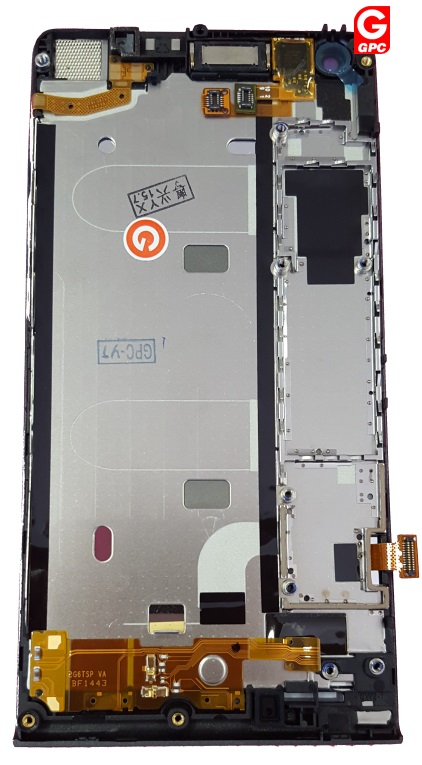 Huawei Ascend G6 LCD Display + Touchscreen + Frame 3G Version  Black