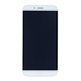 Huawei G8 LCD Display + Touchscreen + Frame With Battery 02350KJG White