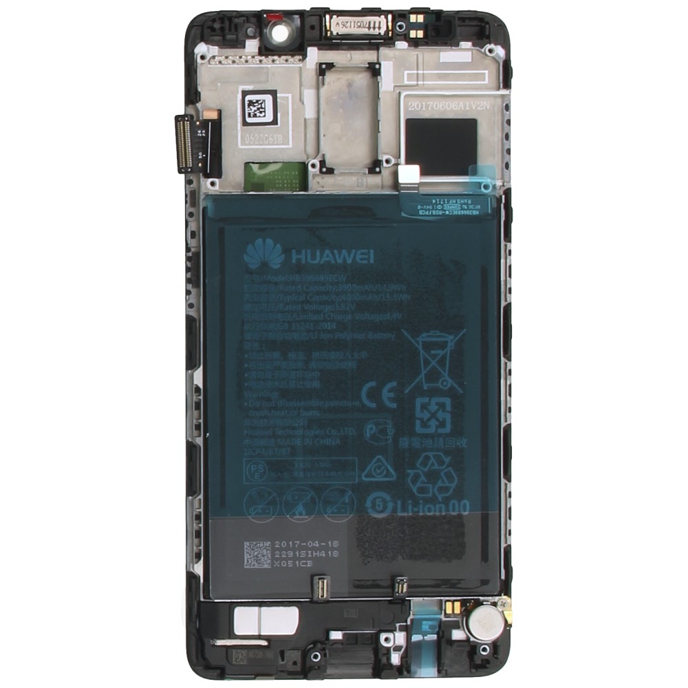 Huawei Mate 9 Pro LCD Display + Touchscreen + Frame With Battery 02351CQV Gold