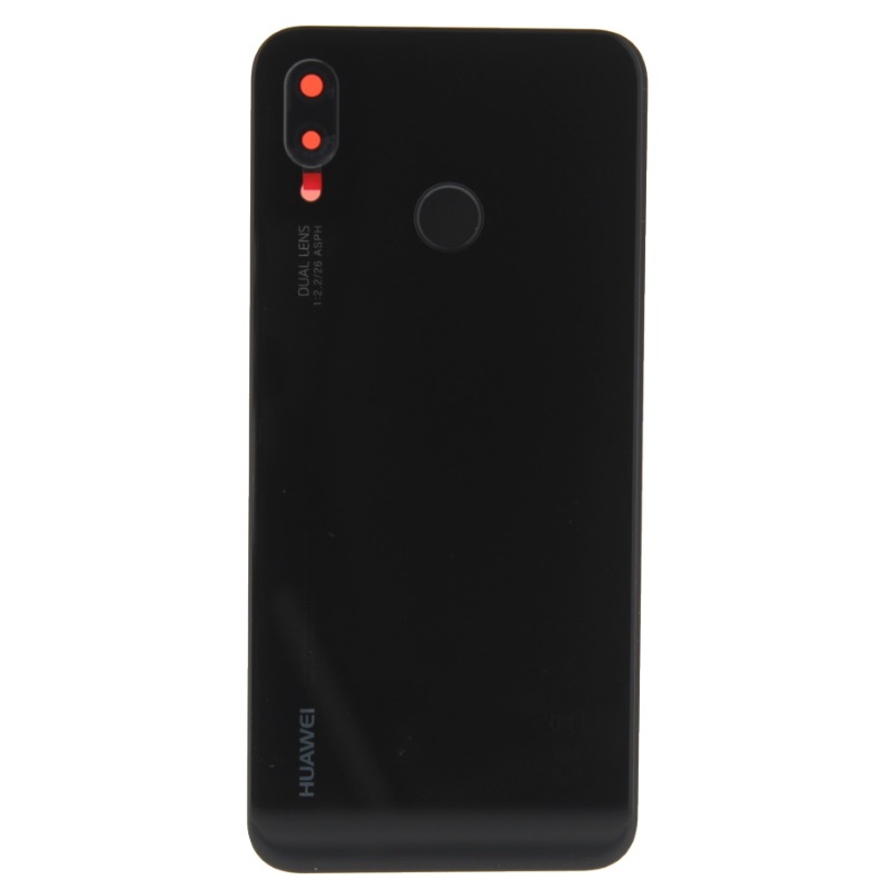 Huawei P20 Lite (ANE-LX1) Backcover With Camera Lens and Fingerprint Sensor  02351VPT/02351VNT  Black