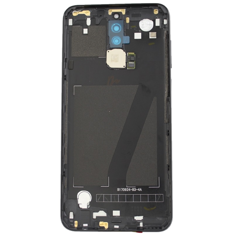 Huawei Mate 10 Lite Backcover Incl. Camera Lens and Fingerprint Sensor 02351QPC Black