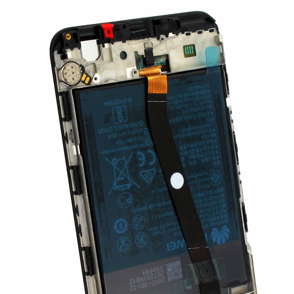 Huawei Mate 10 Lite LCD Display + Touchscreen + Frame Incl. Battery And Parts 02351QCY/02351PYX - Black