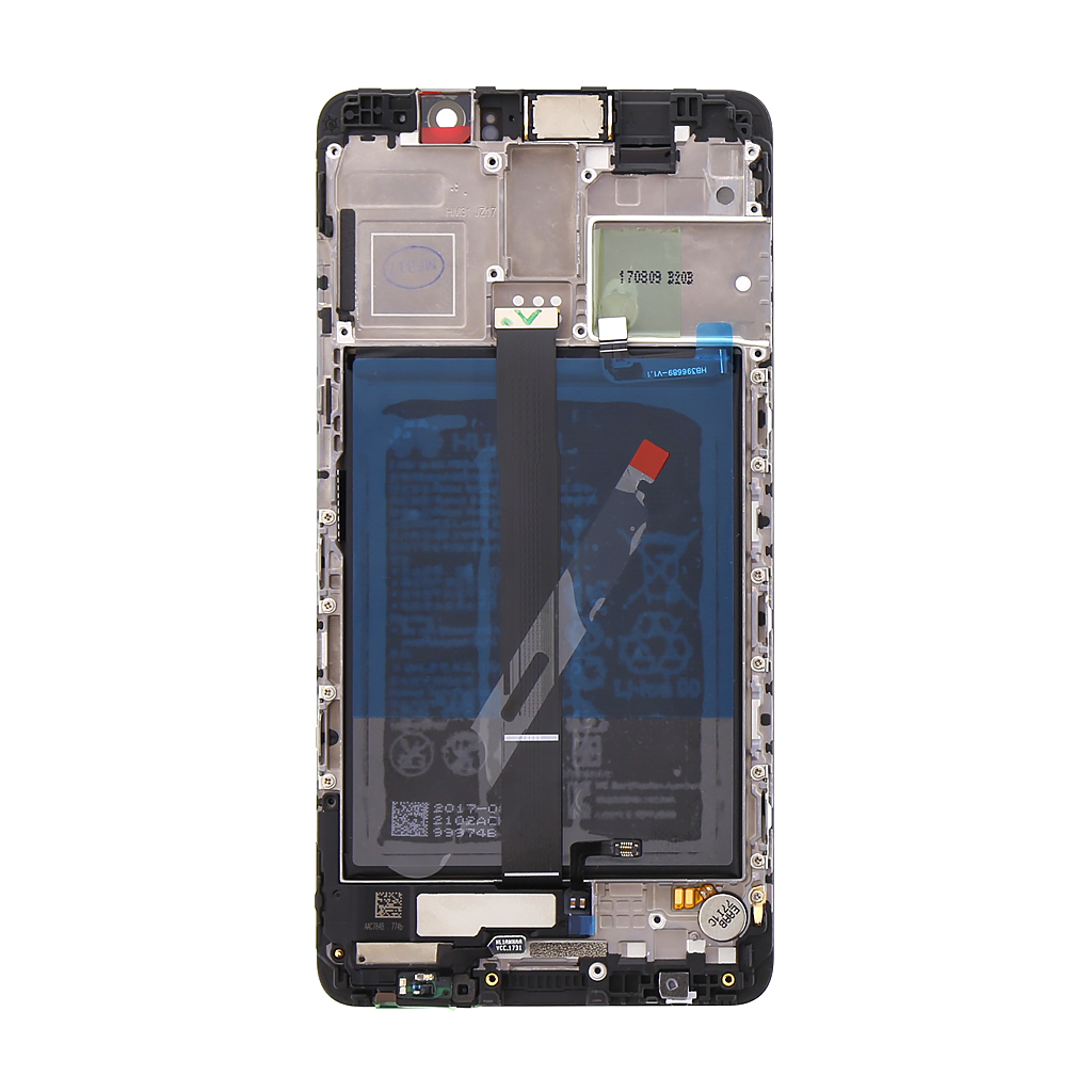Huawei Mate 9 LCD Display + Touchscreen + Frame Incl. Battery and Small Parts Black 02351BDD