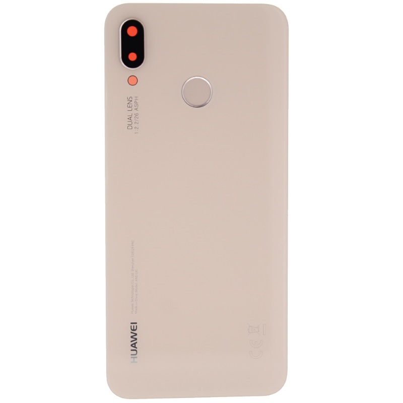Huawei P20 Lite (ANE-LX1) Backcover With Camera Lens and Fingerprint Sensor 02351VQY/ 02351VTW Pink