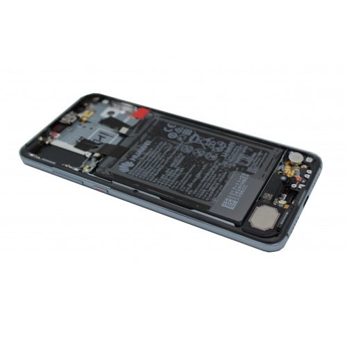 Huawei P20 Pro (CLT-L29C) LCD Display + Touchscreen + Frame Incl. Battery and Parts - 02351WTP Blue