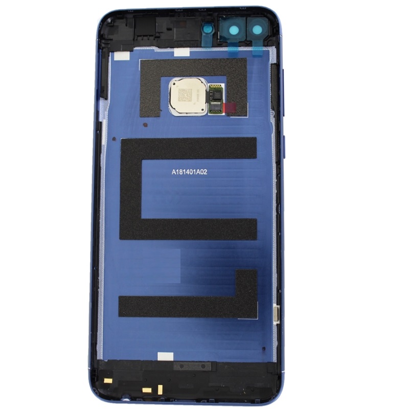 Huawei P Smart (FIG-LX1)  Backcover Incl. Fingerprint Sensor and Camera Lens Blue 02351TED