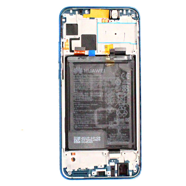 Huawei Y9 (2019) (JKM-LX1) LCD Display + Touchscreen + Frame Incl. Battery and Parts 02352EQD Blue