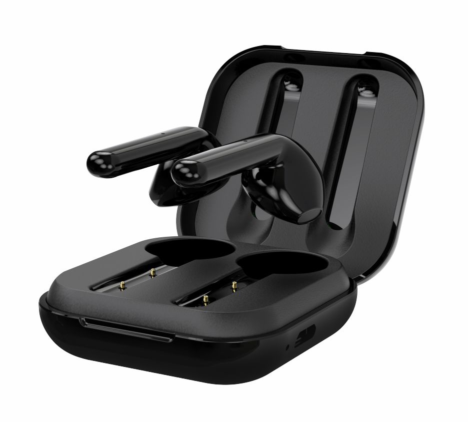 Swissten Flypods Headphones - Bluetooth TWS  - Black