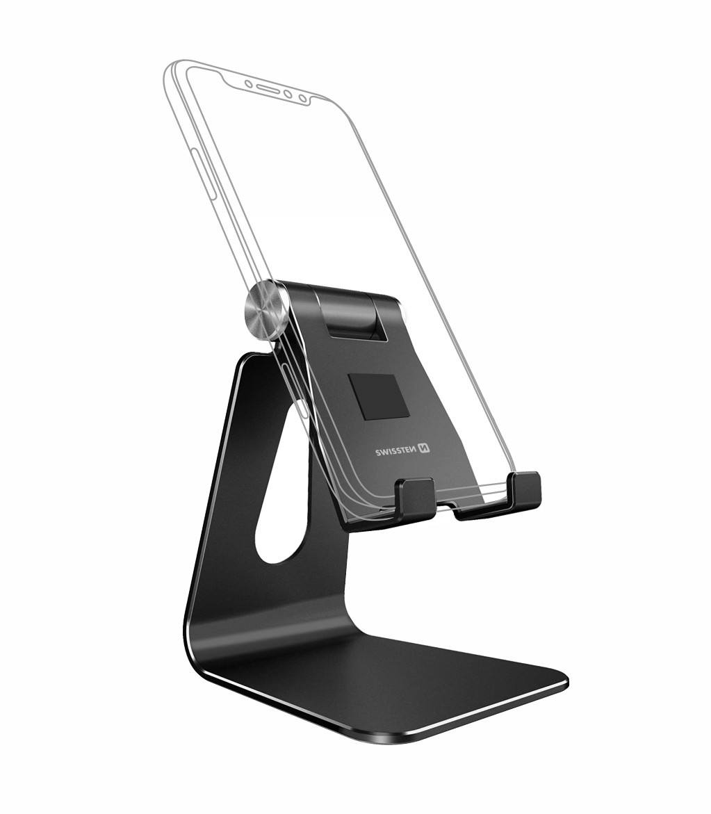 Swissten Aluminium Table Stand - 25007000 - For Smartphones