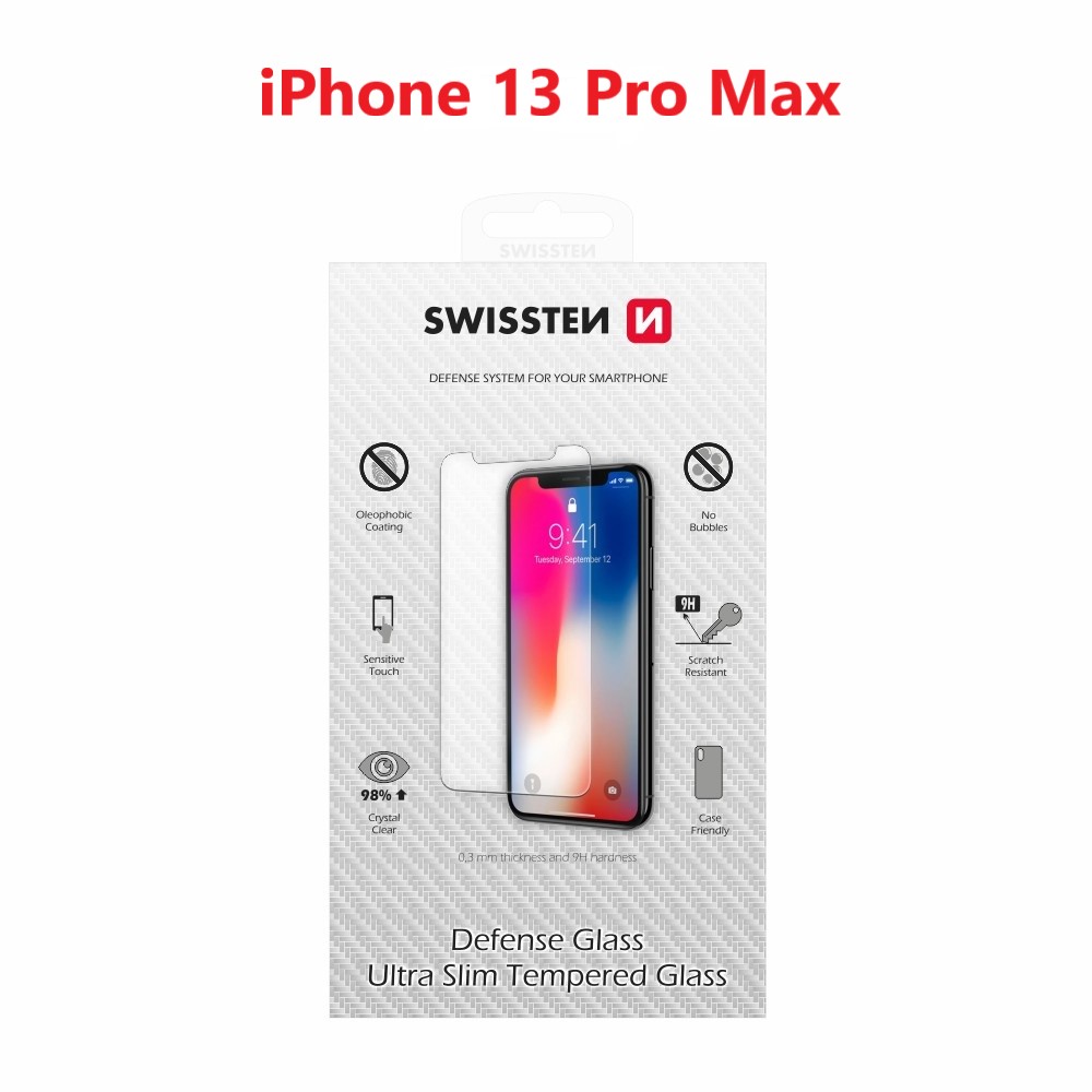 Swissten iPhone 13 Pro Max Tempered Glass - 74517908 - 9H / 2.5D