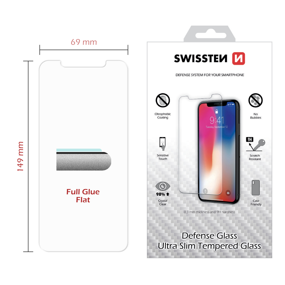 Swissten iPhone 11 Pro Max Tempered Glass - 74517838 - 9H / 2.5D