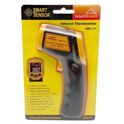 IntelliSmart Infrared Thermometer AR320+