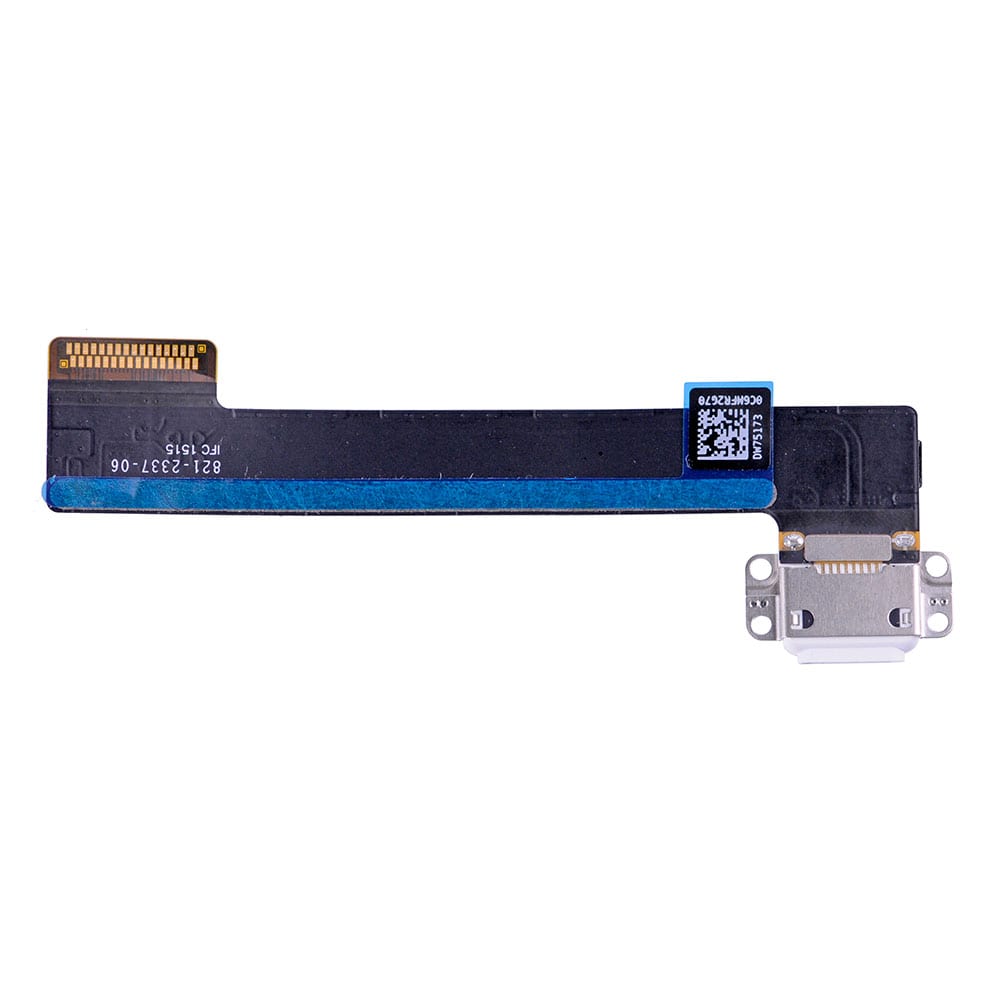 Apple iPad Mini 4/iPad Mini 5 Charge Connector Flex Cable White