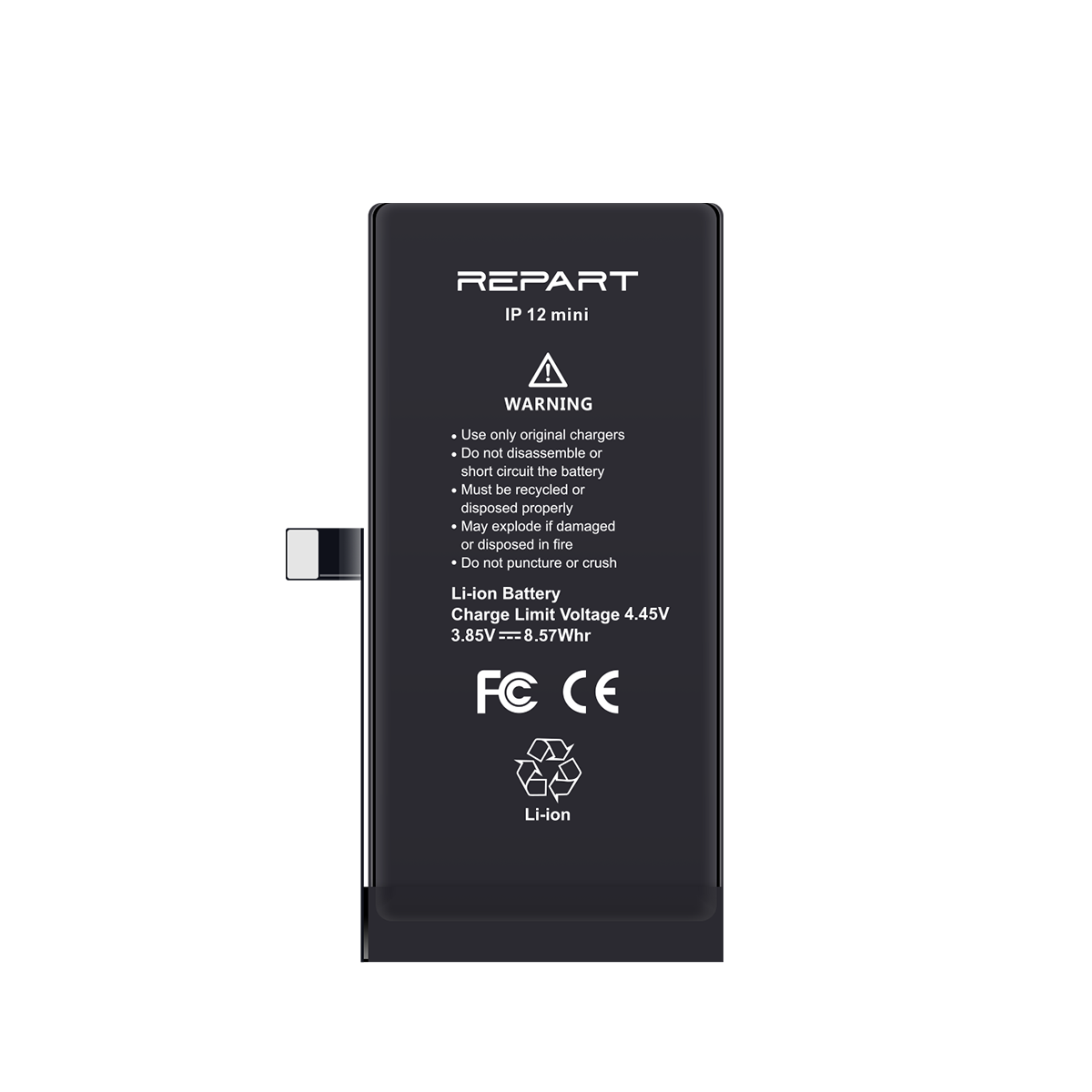 Apple iPhone 12 Mini Battery - REPART PRIME - High Capacity - 2450 mAh