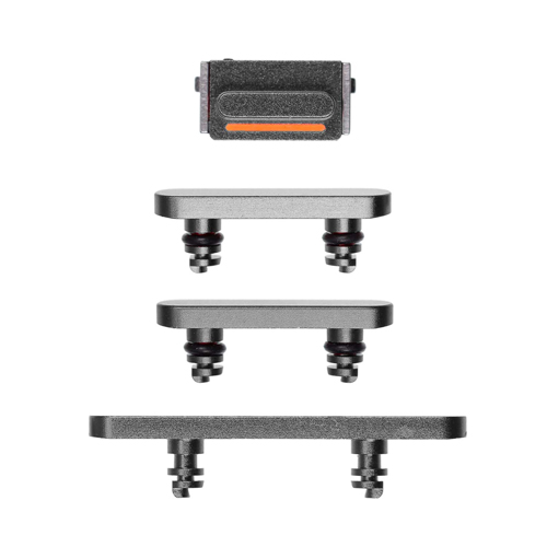 Apple iPhone 12 Side Plugs Set - Black
