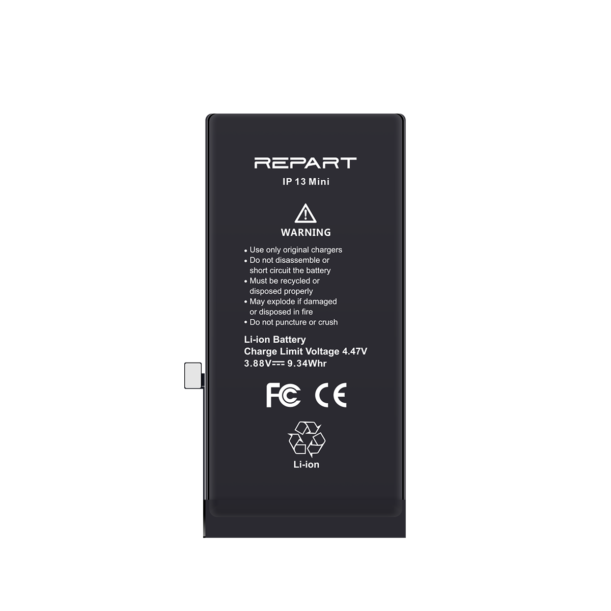 Apple iPhone 13 Mini Battery - REPART PRIME - 2406 mAh