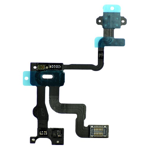 Apple iPhone 4S Power button Flex Cable With Earphone Speaker 