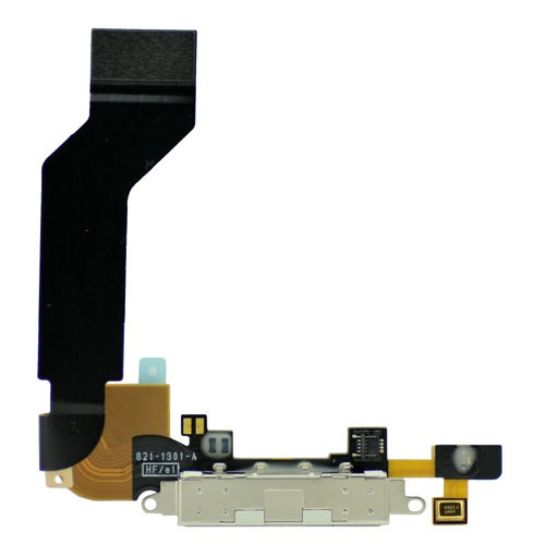 Apple iPhone 4S Charge Connector Flex Cable  White