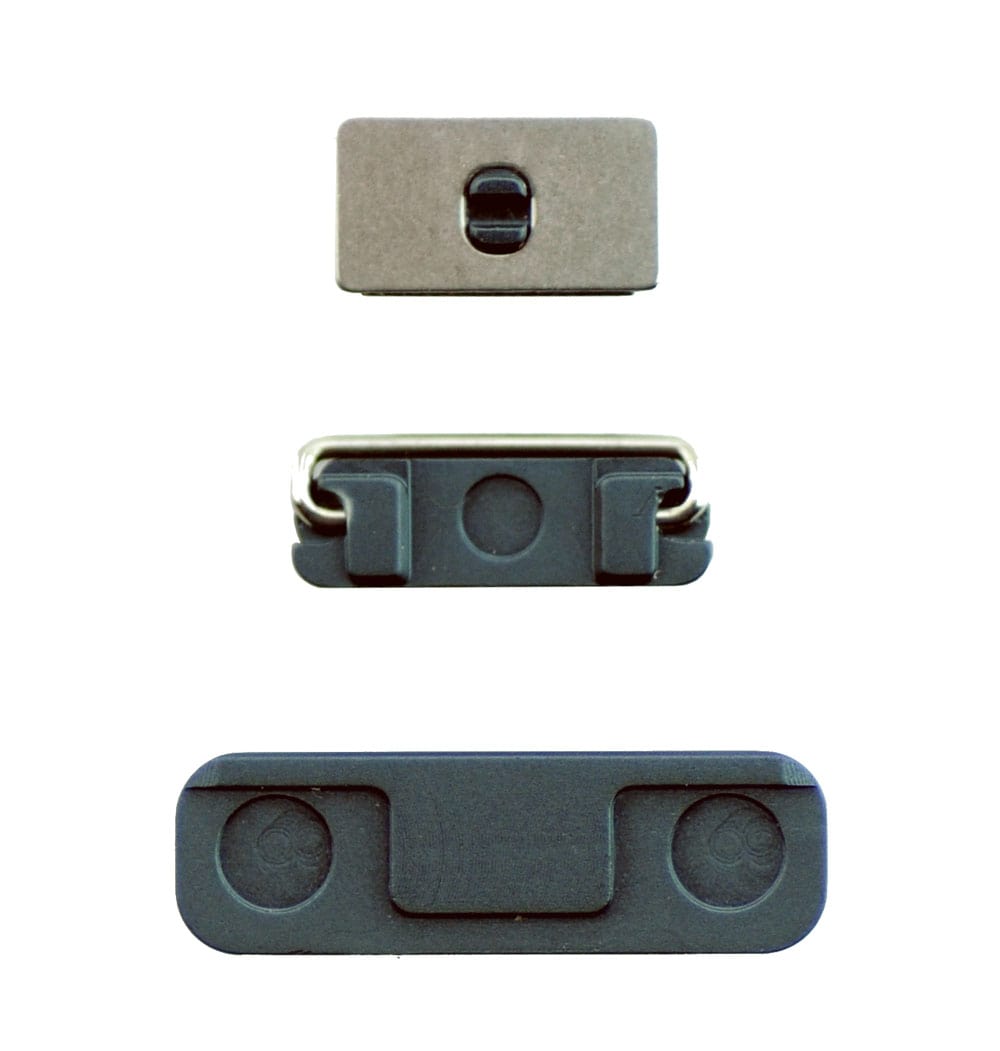 Apple iPhone 5S/iPhone 5G/iPhone SE Side Plugs Set Black
