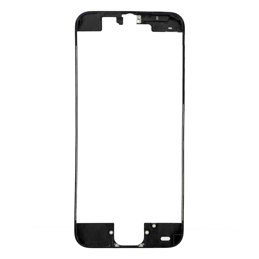 Apple iPhone 5C LCD Frame Front Bezel Incl. Adhesive  - Black