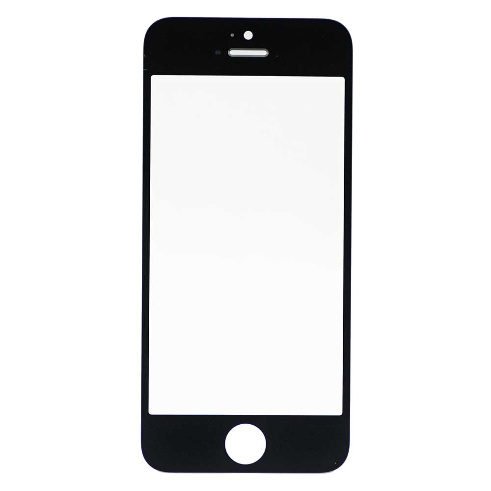 Apple iPhone 5S/iPhone 5C/iPhone 5G/iPhone SE Glass OEM Quality Black