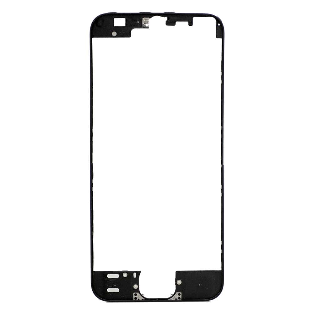 Apple iPhone 5S/iPhone SE LCD Frame Front Bezel Incl. Adhesive  - Black