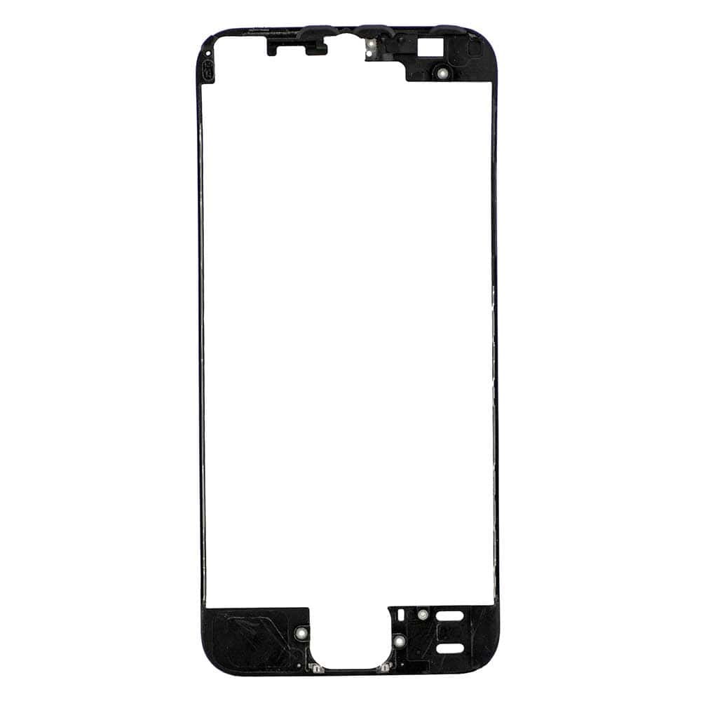 Apple iPhone 5S/iPhone SE LCD Frame Front Bezel Incl. Adhesive  - Black