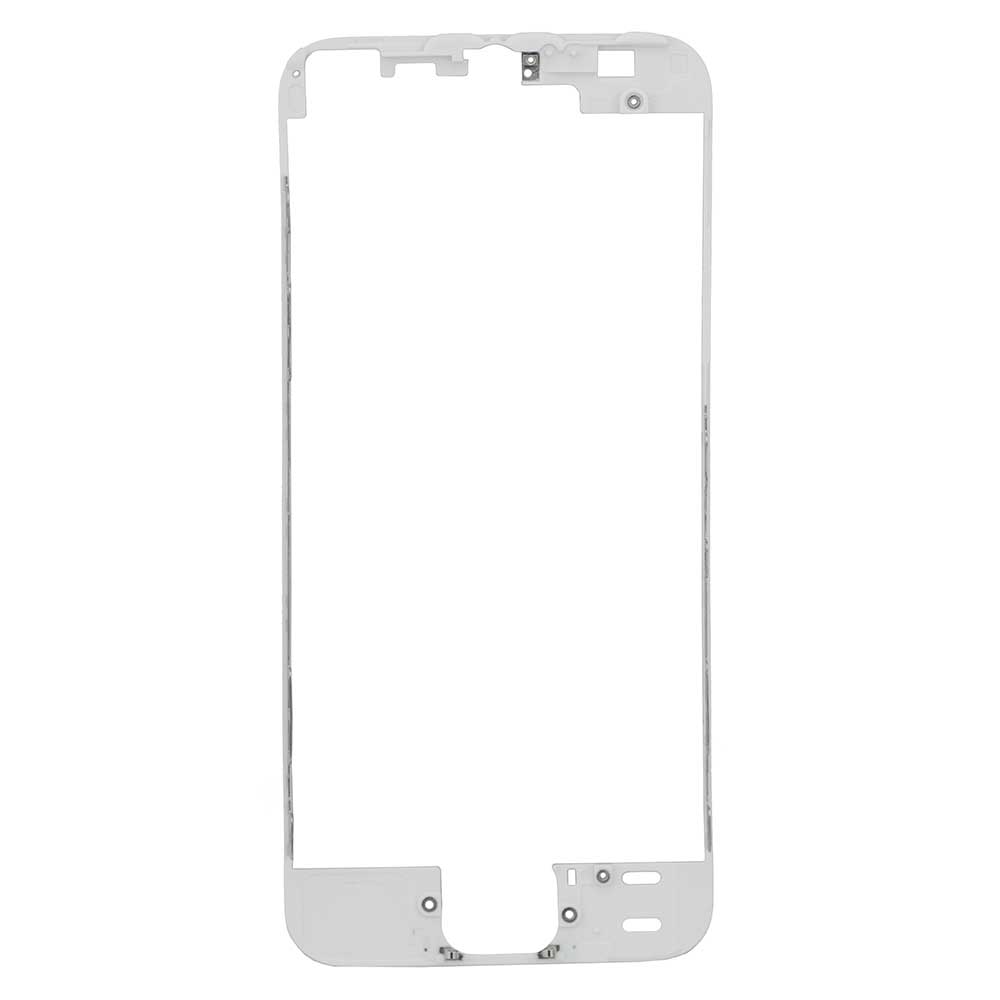 Apple iPhone 5S/iPhone SE LCD Frame Front Bezel Incl. Adhesive  - White