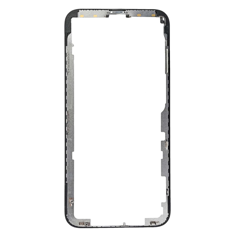 Apple iPhone X Glass - With Front Bezel + OCA + Adhesive OEM - Black