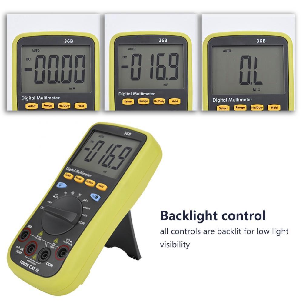 Jabe Professional Bluetooth Digital Multimeter With Smartphone App - 36B