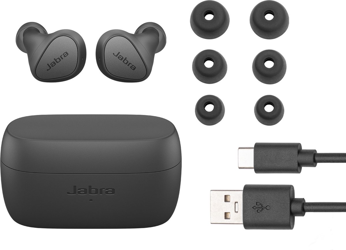 Jabra Elite 3 Wireless Earbuds - Dark Grey