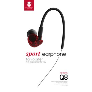 Fshang Smartphones  Headset - Q8 Series - White