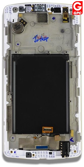 LG G3 S (D722) LCD Display + Touchscreen + Frame  White