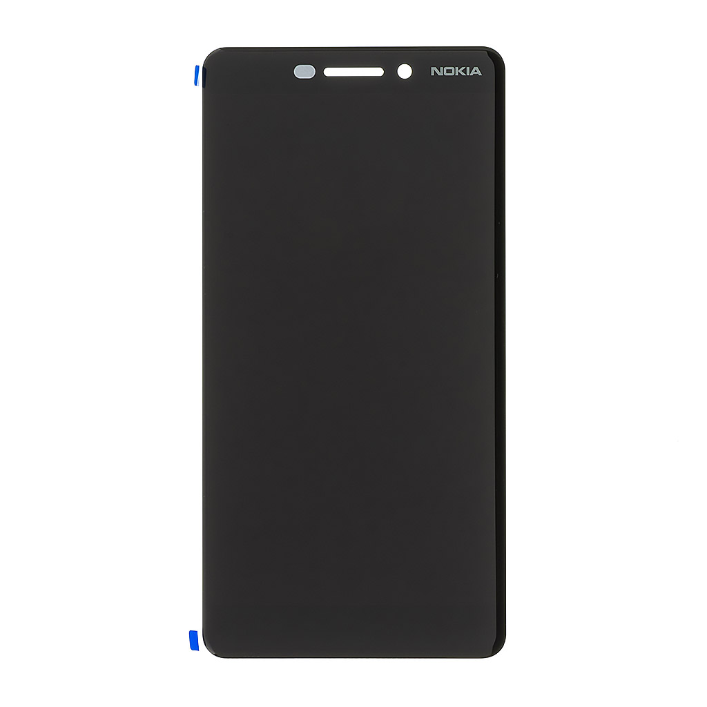 Nokia 6 (2018) (TA-1054)/6.1 (TA-1043) LCD Display + Touchscreen 20PL2BW0001 Black