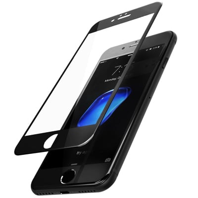 Livon Apple iPhone 6G/iPhone 6S Tempered Glass Full 3D Armor Black