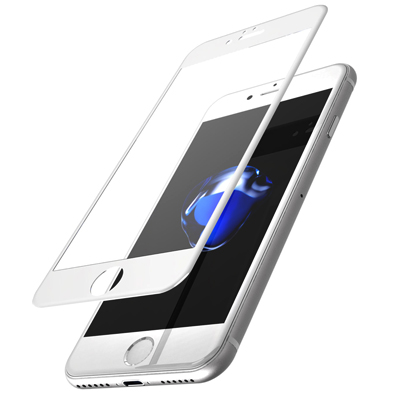 Livon Apple iPhone 6G/iPhone 6S Tempered Glass Full 3D Armor White