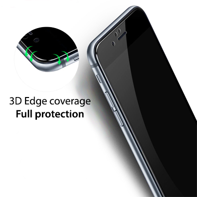 Livon Apple iPhone 7/iPhone 8 Tempered Glass 3D Armor White
