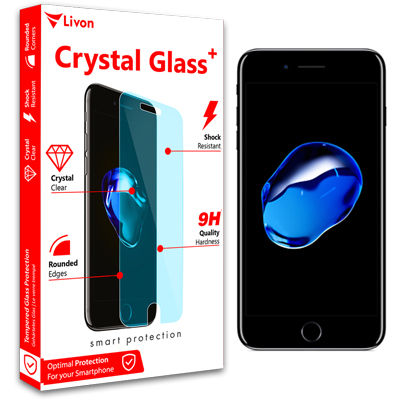 Livon Apple iPhone 7 Plus/iPhone 8 Plus Tempered Glass 0.3mm - 2,5D 