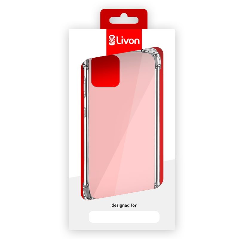 Livon iPhone 12 Pro Max Impactskin - Transparant