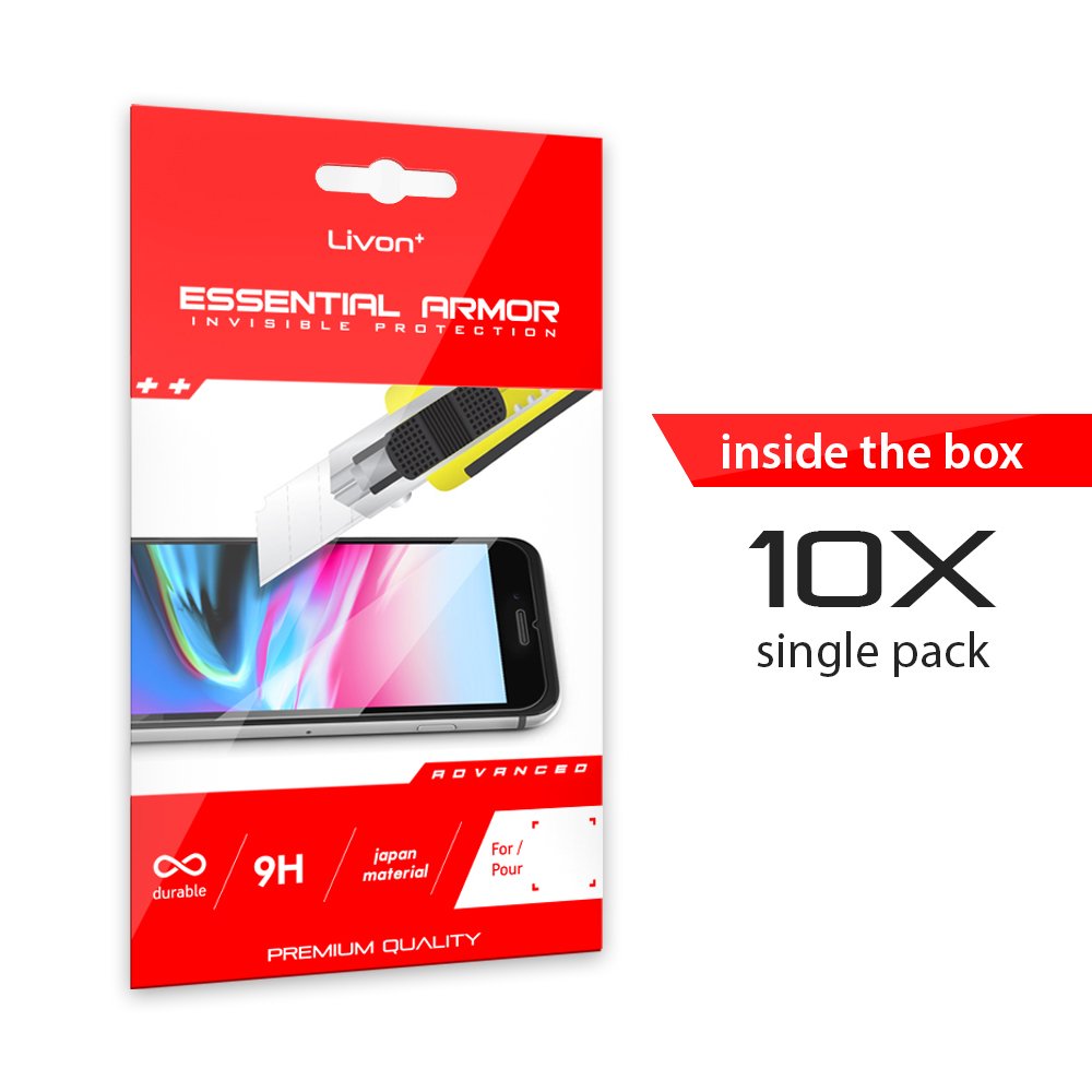 Livon Huawei Honor 9 Lite (LLD-L31) Tempered Glass Bundle Pack 10 pieces