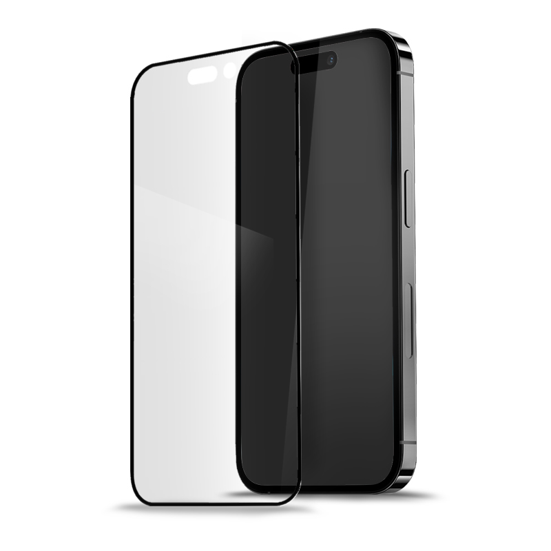 Livon iPhone 13/iPhone 13 Pro Tempered Glass - FullyShield - Black