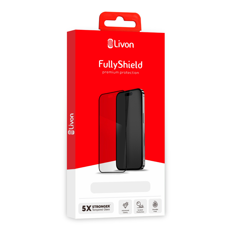 Livon iPhone 17 Pro Max FullyShield - FullyShield - Black