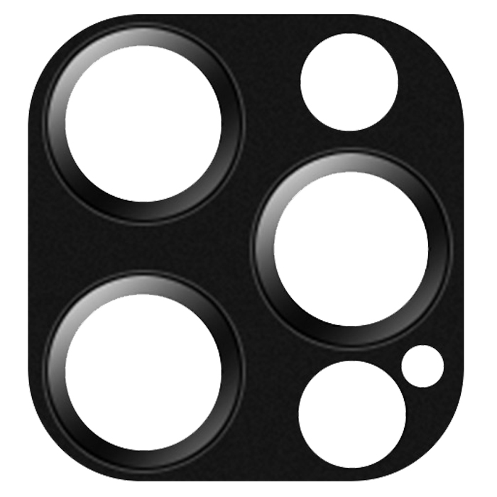Livon Apple iPhone 11 Tempered Glass - Lens Armor - Black