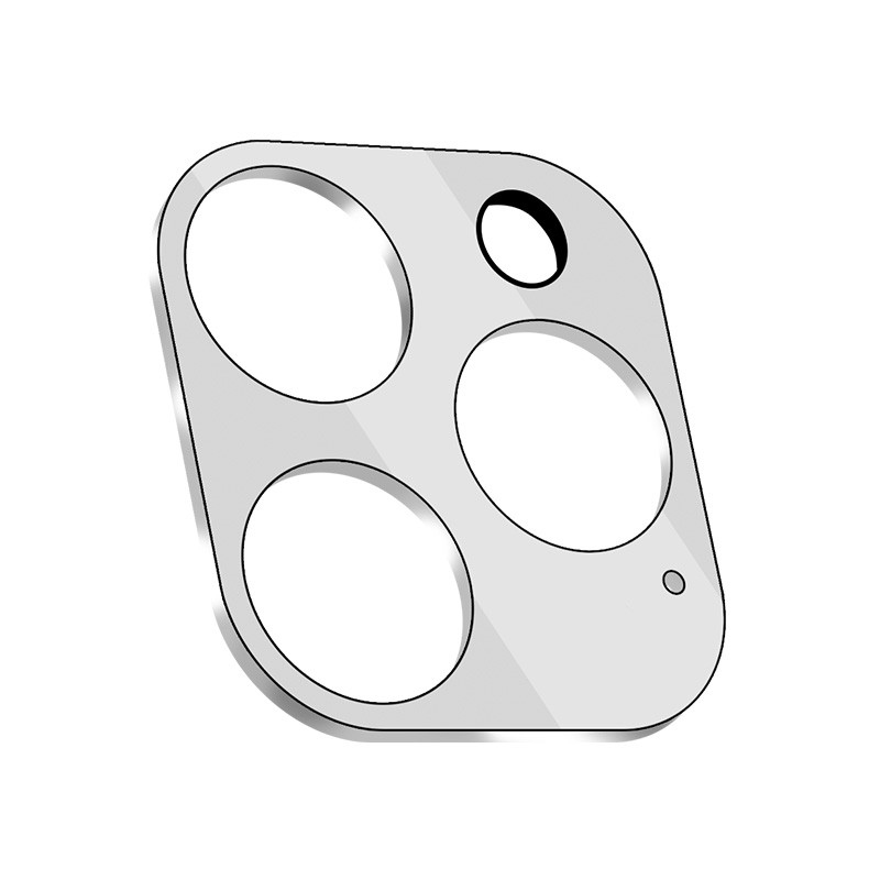 Livon iPhone 12 Pro Tempered Glass - LensShield - Transparant